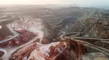 Bild: Bergbau, Tagebau