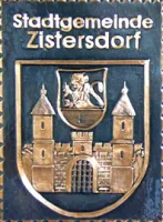 Bild: Stadtwappen von Zistersdorf, Quelle: http://www.kupferbild.at